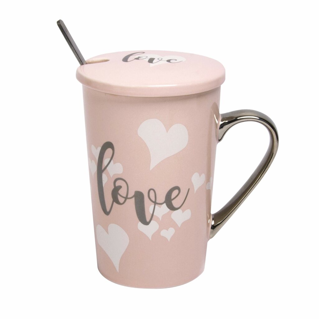 Living Art Pink Coffee Mug Set